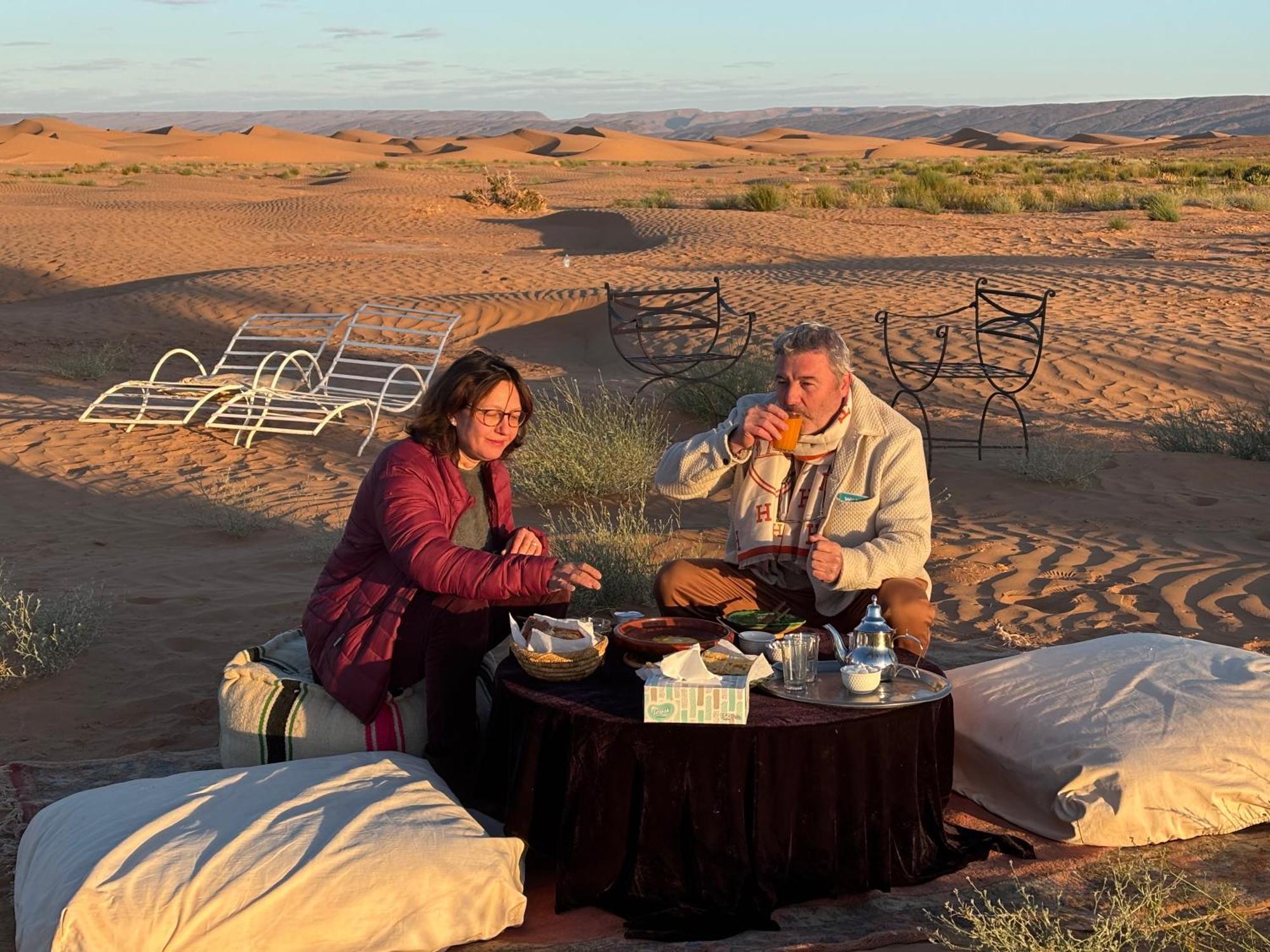 Bivouac La Dune Blanche Mhamid Kültér fotó